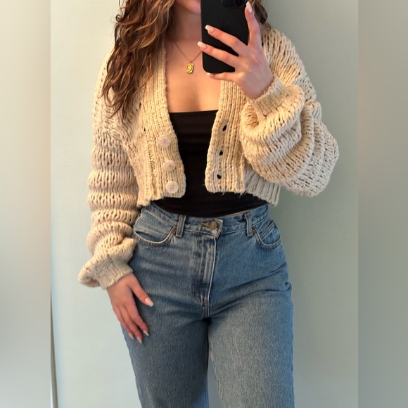 Urban outfitters cream cardigan - Picture 2 of 5